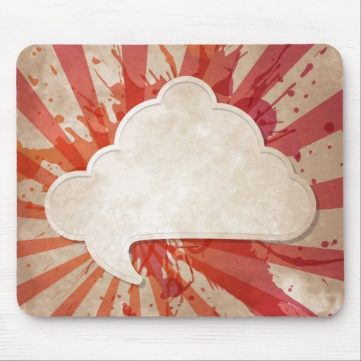 Battement Mousepad de la parole Tapis De Souris