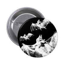 Battes de vampire de Deathrock Pin's