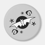 Battes éffrayantes de Halloween Magnets Pour Réfrigérateur