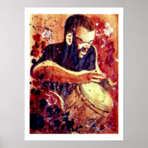 Battre BrownBlues Posters