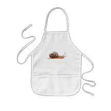 Bavoir de bébé de ~ d'escargot tablier