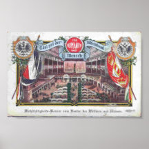 Bazar 1915 de charité de MOIS St Louis Missouri Posters