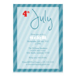 BBQ 4 juillet Invitation