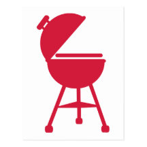 BBQ - Barbecue Carte Postale