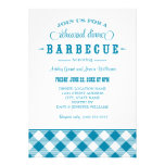 BBQ décontracté de l'invitation | de dîner de répé