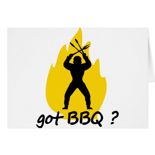 BBQ obtenu ? avec l'icône de flamme Cartes De Vœux