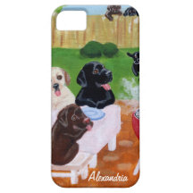 BBQ personnalisé Labradors Coque Case-Mate iPhone 5