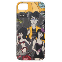 BD. Noir Coque iPhone 5 Case-Mate