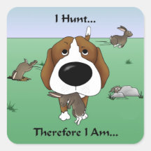 Beagle - je chasse… Autocollants