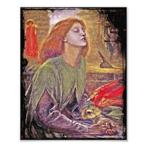 Beata Béatrix de Dante Gabriele Rossetti Photos Sur Toile