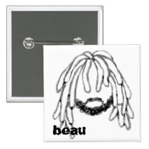 Beau ("carré" placez) pin's