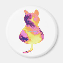 Beau chat ! aimant pour réfrigérateur