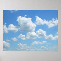 Beau ciel posters