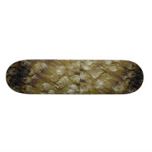 Beau corail de porcelaine plateau de skate
