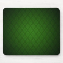 Beau Fleur De Lis - Mousepad vert Tapis De Souris