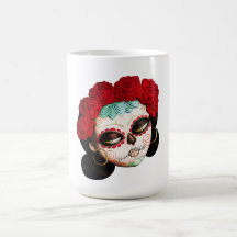 Beau Mexicain Catrina Tasse À Café
