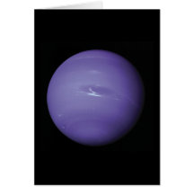 Beau Neptune bleu, comme vu de l'espace, la NASA Carte
