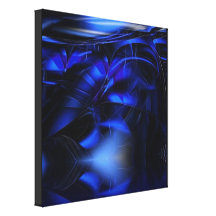 beau pivot bleu impressions sur toile