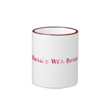 Beauté avec des cerveaux mug