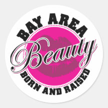 Beauté de région de baie adhésifs