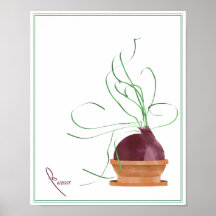 Beauté d'oignon posters