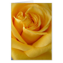Beauté jaune carte de vœux