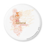 Beauté naturelle de cailloux magnets
