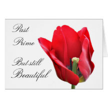 Beauté vieillissante carte