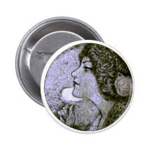 Beauté vintage badges avec agrafe