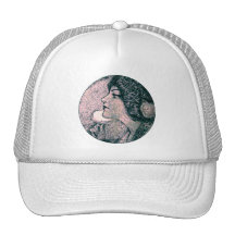 Beauté vintage casquette