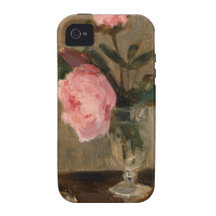 Beaux-arts de Berthe Morisot de pivoines Coques iPhone 4/4S