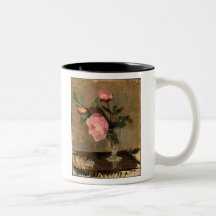 Beaux-arts de Berthe Morisot de pivoines Tasse