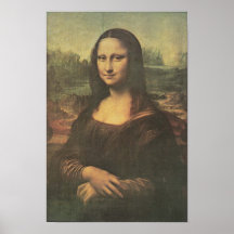 Beaux-arts de cru de Mona Lisa Posters