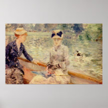 Beaux-arts de dimanche Berthe Morisot Posters