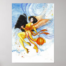 Beaux-arts de samouraïs d'Ukioye de zodiaque de ge Affiche