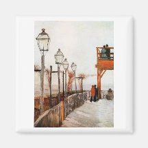Beaux-arts de Van Gogh Montmartre (F272) Aimant