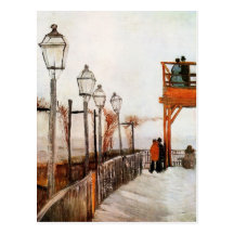 Beaux-arts de Van Gogh Montmartre (F272) Carte Postale