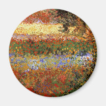 Beaux-arts du jardin fleurissant de Van Gogh (F430 Aimant