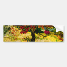 Beaux-arts du mûrier de Van Gogh (F637) Autocollants Pour Voiture