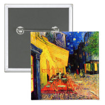 Beaux-arts vintages de la terrasse de café de Van  Pin's