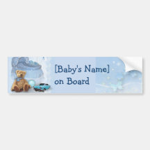 Bébé à bord (personnalisable) adhésif pour voiture