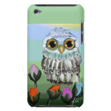Bébé - CHOUETTE de fleurs    iPod touche Barely Coque iPod Case-Mate