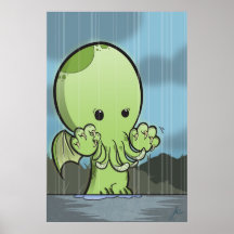Bébé Cthulhu - affiche
