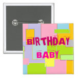 Bébé d'anniversaire badge
