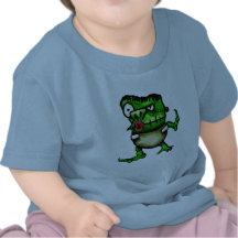 Bébé de frankensteins de monstre de Lil T-shirts
