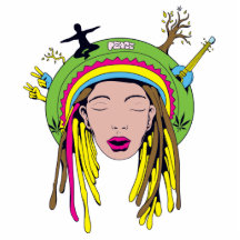 bébé de hippie de rasta photos en relief