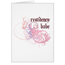 Bébé de résidence carte