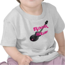 bébé de vedette du rock, vedette du rock t-shirts