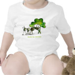 Bébé drôle de jour de St Patricks de Leprochaun T-shirt