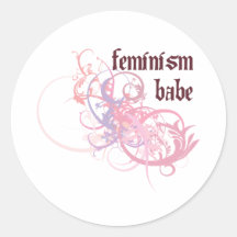 Bébé du féminisme autocollants